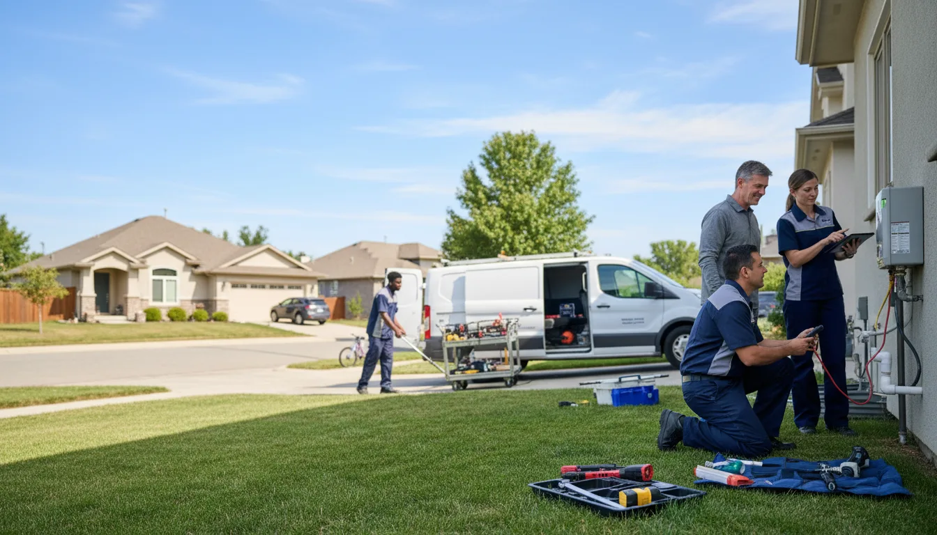 Tankless water heater service in Glencoe, OK